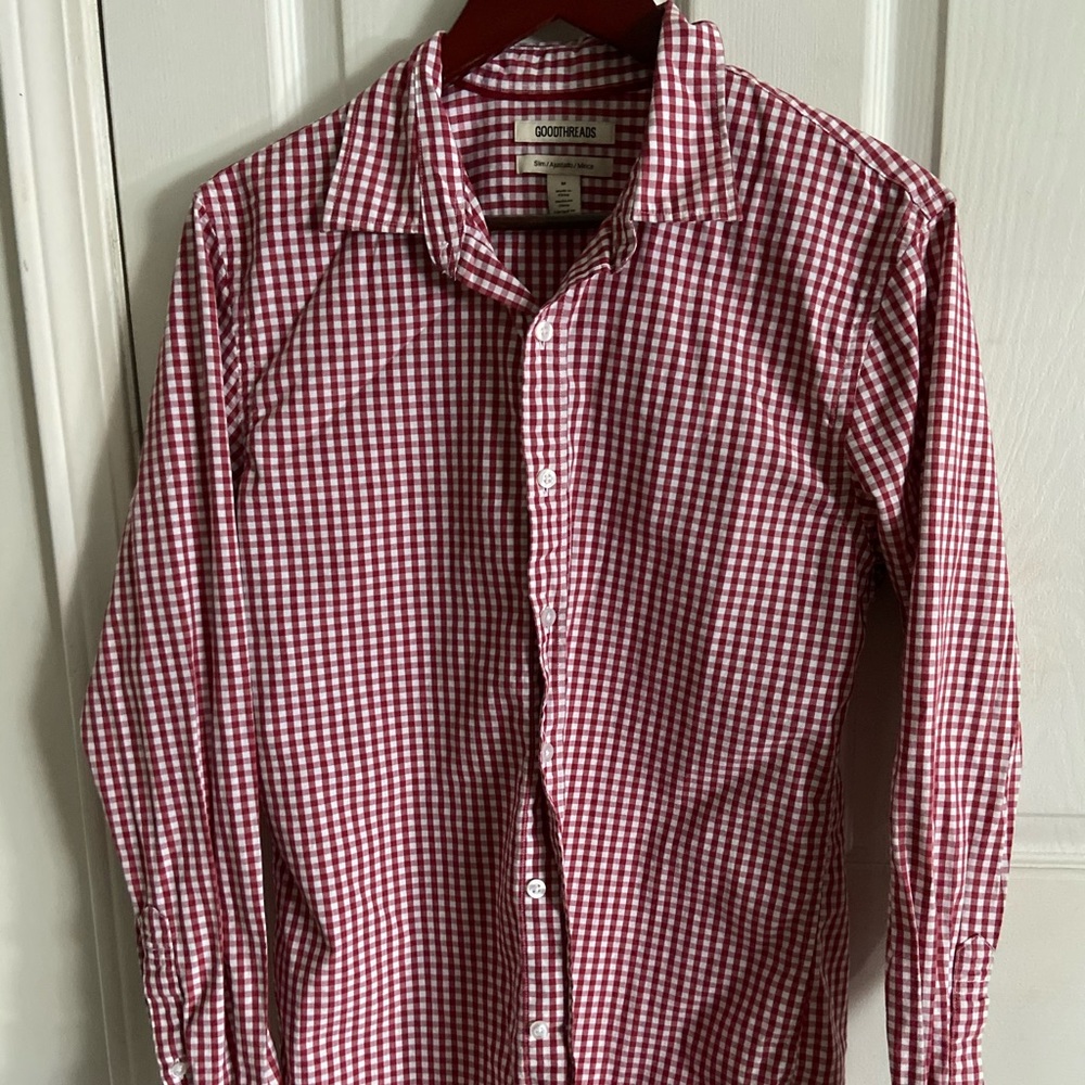 Flannel button-down